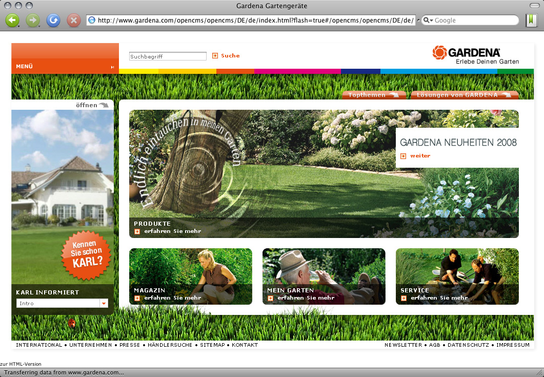 Gardena - Website International