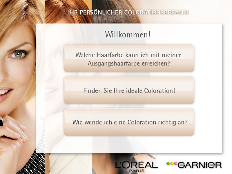 L'Oreal - Terminal Konfigurator