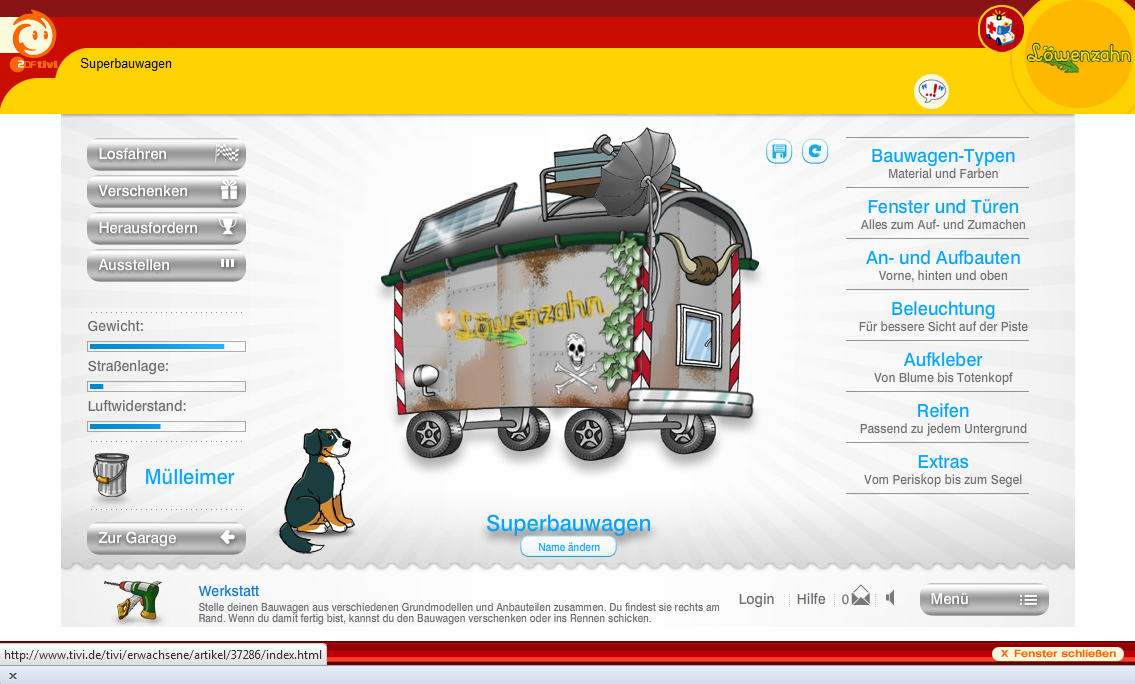 ZDF - Löwenzahn Superbauwagen